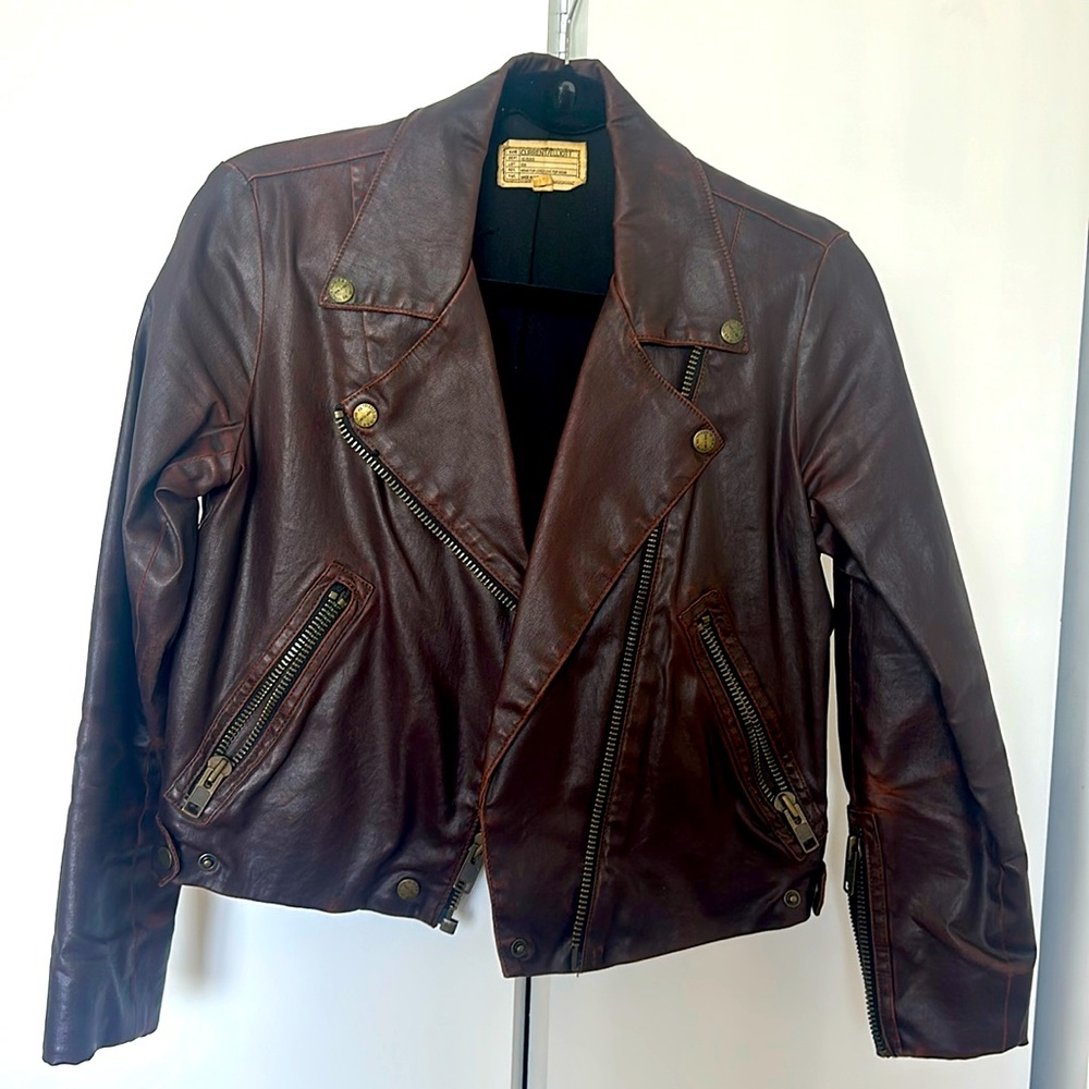Current Elliot Biker Jacket Size 0